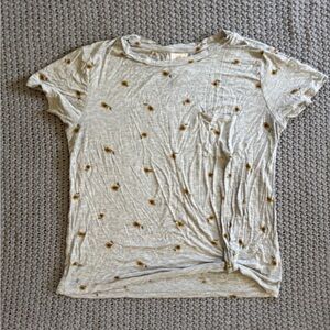 Self Esteem Gray Fitted Short Sleeve T-Shirt